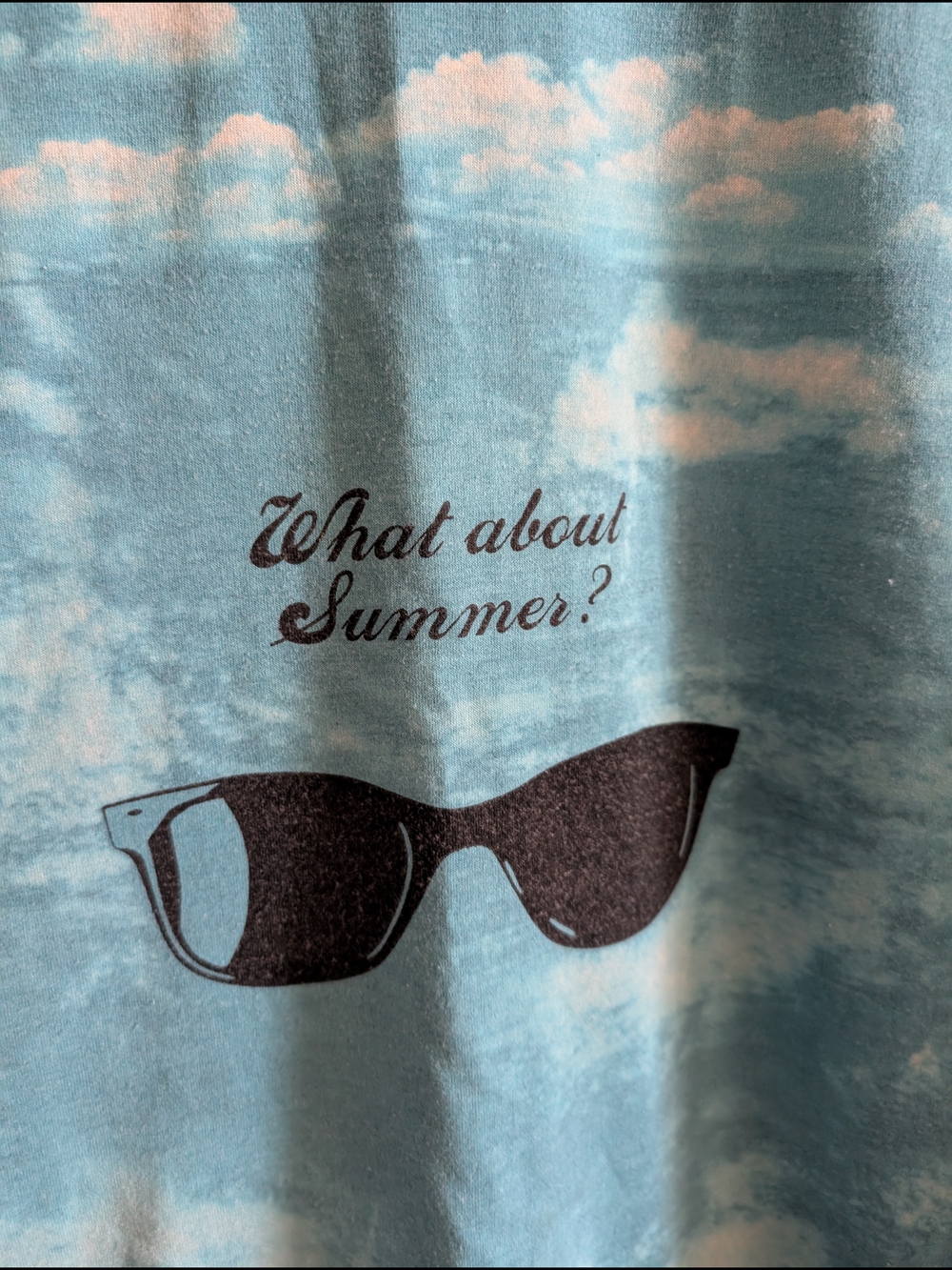 Scotch & Soda Charcoal Tee with Blue Sky Graphic - Picture 2 of 4